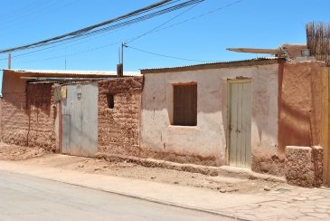 Jedna z bocznych ulic San Pedro de Atacama.