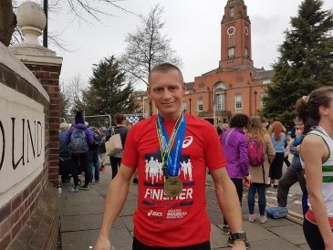 Asics Greater Manchester Marathon - Marcin Więcek