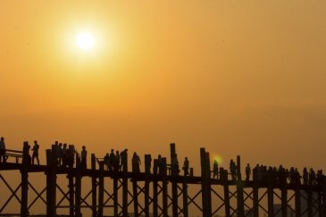 U Bein Bridge Birma