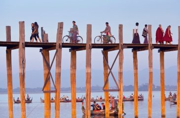 U Bein Bridge Birma