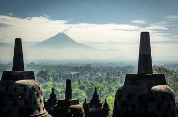 Świątynia Borobudur Java Indonezja