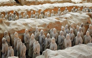 The Terracotta Army in Xi'an