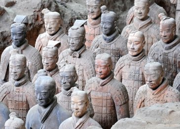 The Terracotta Army in Xi'an