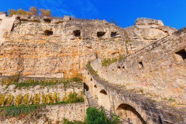 Luxembourg's Bock cliff