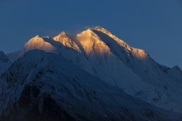 Rakaposhi peak i K2 łańcuch Karakoram