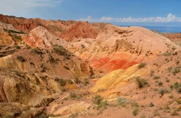 Skazka (Fairy Tale) Canyon in Issyk Kul