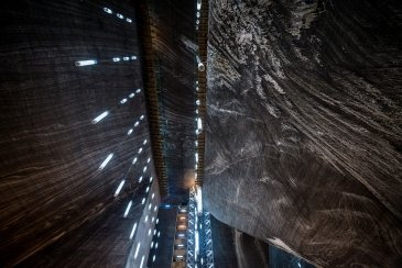 Salina Turda salt mine in Turda