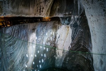 Salina Turda salt mine in Turda