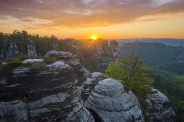 Saxon Switzenland National Park Niemcy