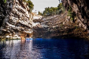 Melissani Cave