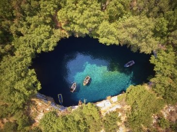 Melissani Cave