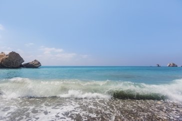 Plaża Pafos- Cypr