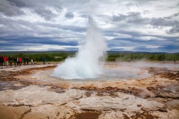 Złoty Krąg- Geysir