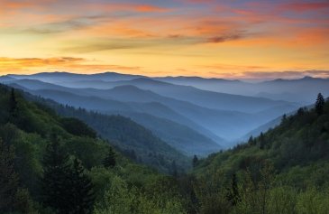 Park Narodowy Great Smoky Mouintains USA