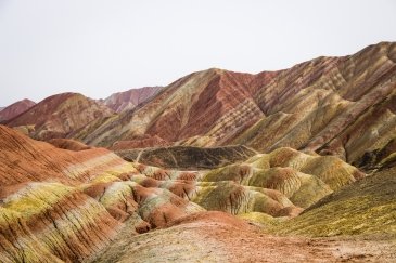 Zhangye Danxia Chiny