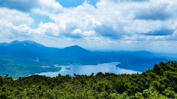 Akan National Park Akan Mashu jeziora Japonia
