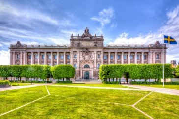 Patliament house ( Riksdag)