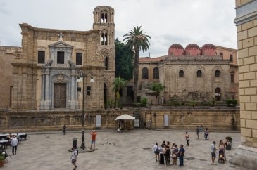 Church of San Cataldo and church Martorama