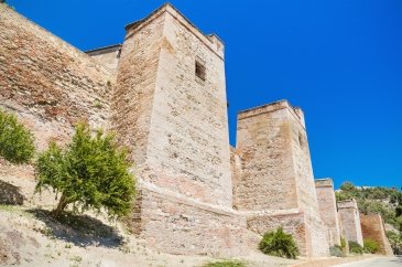 Gibralfalo Castle in Malaga