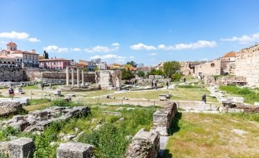 .Roman Agora Ruins