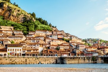 Berat historyczne starożytne miasto- Albania