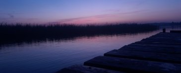 Wieczor na molo- Sulejów